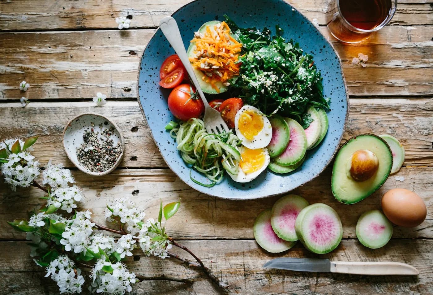 Fresh balanced VitFit meal